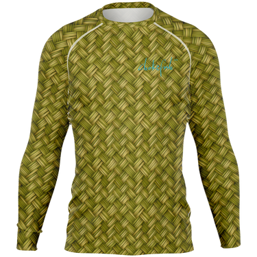 Chokefish™ Long Sleeve Rashguard Textures Men's Shirt-002